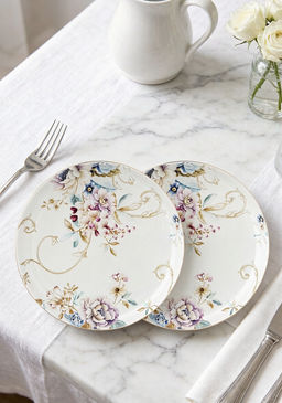 Набор тарелок обеденных Lefard Завтрак у короля 2 шт 23,5 см  фото 4