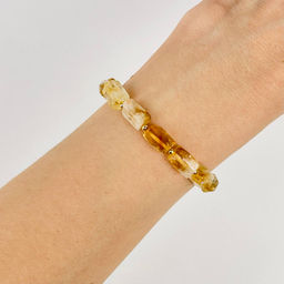 Браслет из Цитрина 18,5 см +