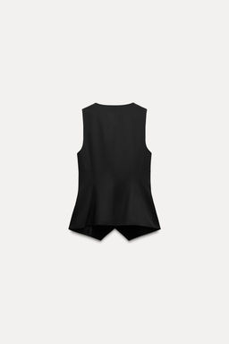 FITTED WAISTCOAT TOP - Zara фото 4