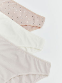 ?i?ekli Bikini K?lot 3l?