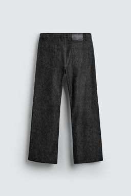 RELAXED FLARE FIT JEANS - Zara фото 8