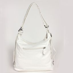 Сумка женская искусственная кожа Guecca-1673 (рюкзак-change), 2отд, белый SALE 235161 - Adelia фото 2