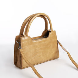 Сумка-тоут на молнии, цвет бежевый - Simaland фото 2