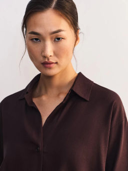 Льняная блуза свободного кроя ZR2605012001-27 / Zarina