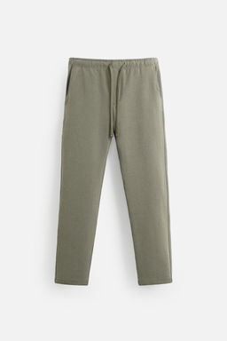 COMFORT FIT JOGGER WAIST TROUSERS - Zara фото 50