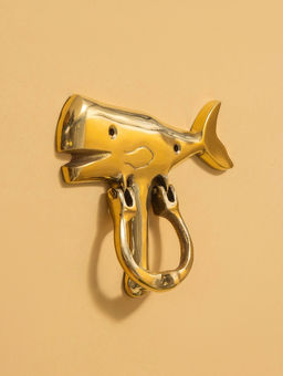 Дверной молоток «Кашалот», 11×16 см