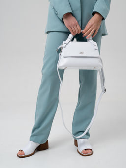 Сабо 4012.23663br.Белый+коричневый