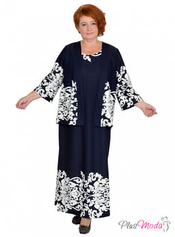 Костюм Модель №1086 размеры 44-84 - Plusmoda фото 9