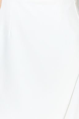 Ekru Vucuda Oturan Tek Omuzlu Mini Astarl? Dokuma Elbise TWOSS23EL01757 - Trendyolmilla фото 4