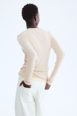 Top en punto de algod?n pima - H&m фото 9