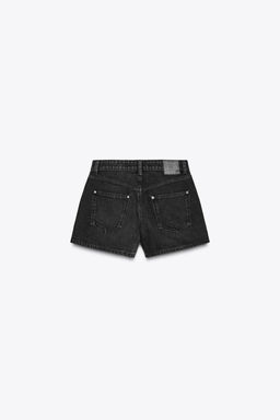 Z1975 MOM FIT MID-WAIST SHORTS - Zara фото 5