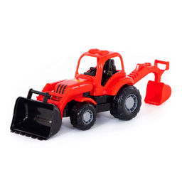 Крепыш, трактор-экскаватор