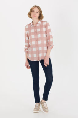 Женские синие джинсовые брюки