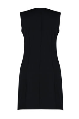 Siyah Cep Detayl? Mini Dokuma Ceket Elbise TWOSS24EL00451 - Trendyolmilla фото 8