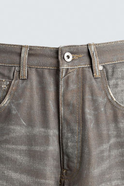 PRINTED BAGGY FIT JEANS - Zara фото 9