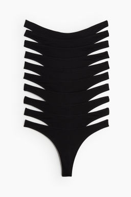 Pack de 10 bragas thong de algod?n - H&m фото 6