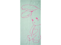 6с102.411ж1 Плюш (розовый10) Полотенце махровое 67х150см