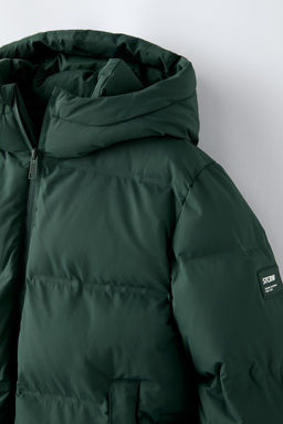 WATER-REPELLENT DOWN JACKET WITH LABEL - Zara фото 17
