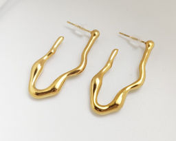 Серьги из стали