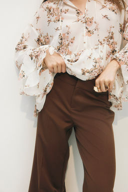 Pantalon de vestir amplio - H&m фото 2