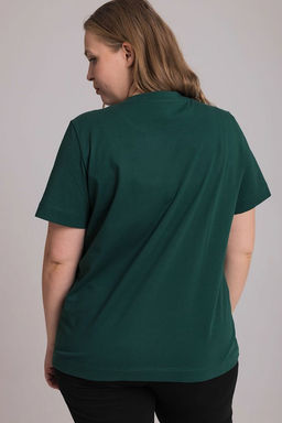 Футболка М325328Па зеленый - Елена фото 3