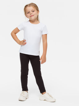 Белая футболка для девочки - Kogankids фото 20