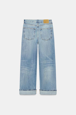 JEANS ZW COLLECTION BAGGY TIRO MEDIO / Azul claro - Zara фото 7