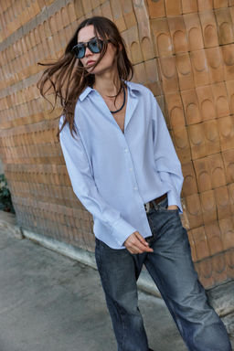 CHECK OXFORD SHIRT - Zara фото 9