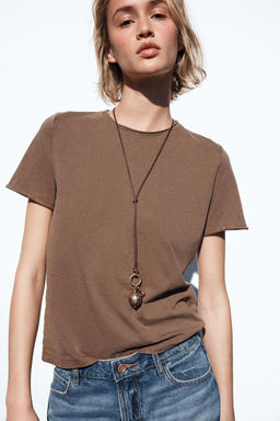 FADED SHORT SLEEVE T-SHIRT - Zara фото 27