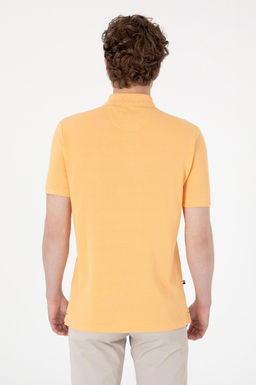 Erkek Regular Fit Polo Yaka Turuncu Basic Ti__rt - U.s. polo assn фото 5