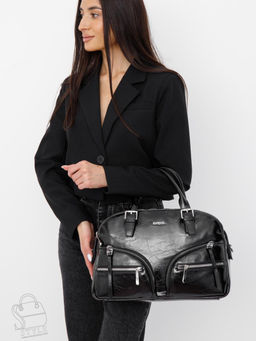 Сумка женская  5610L black Velina Fabbiano-Safenta  в Новосибирске