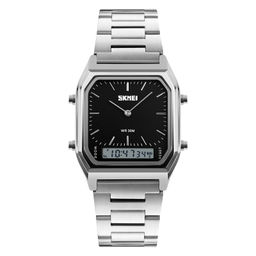 Мужские наручные часы Skmei 1220silver-black