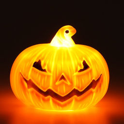 Цена за 12 шт. Светодиодная свеча, ночник LED RISALUX «Тыква»