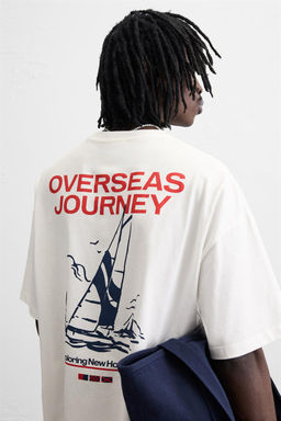 NAUTICAL PRINT T-SHIRT - Zara фото 6