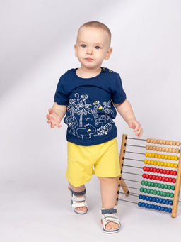 Комплект для мальчика (футболка+шорты) 42109 Lets go