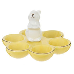 Тарелка для 6-ти яиц, L16 W16 H10 см