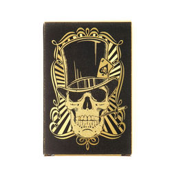 Карты игральные пластиковые Череп в шляпе, 33 мкм, 54 шт, 8.7 х 5.7 см - Simaland фото 3