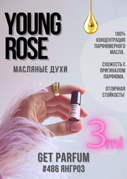 Масляные духи по мотивам ароматаYoung rose / GET PARFUM 486  фото 3