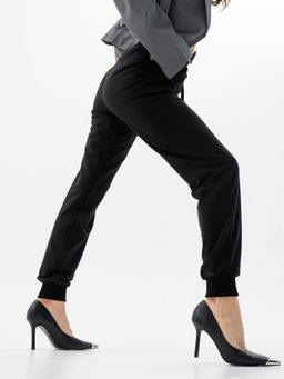 Брюки футер 2-х нитка,черные - Binita фото 10