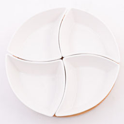 60320 Менажница 4 секции с подставкой LR (х16) - Mayer&boch фото 6