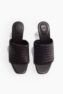 Sandalias de tacon trenzadas - H&m фото 5