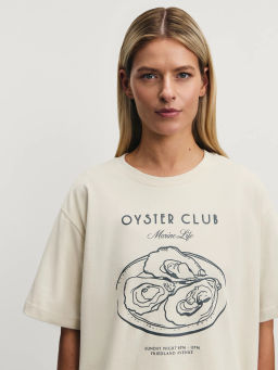 Футболка оверсайз с принтом / Zarina  фото 6