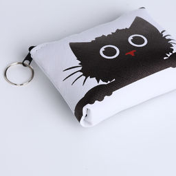 Цена за 2 шт. Кошелёк детский «Котики», маленький, монетница, МИКС