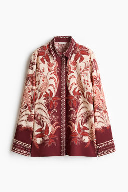 Camisa oversize estampada