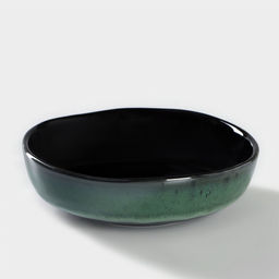 Тарелка фарфоровая Verde notte, 600 мл, d=18.5 см