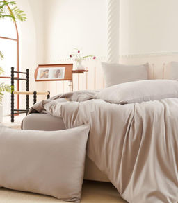 КПБ Candies Бархат Сатин с простыней на резинке по кругу CANBSR03 Евро