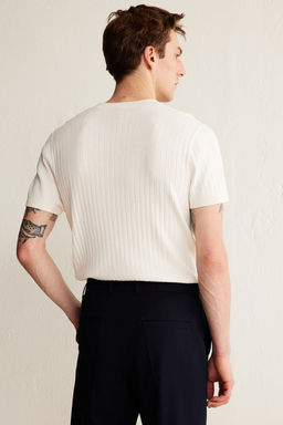 Camiseta en punto Regular Fit - H&m фото 3