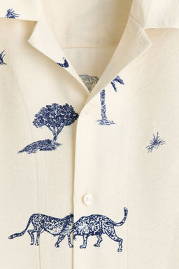 Camisa resort estampada Relaxed Fit - H&m фото 2