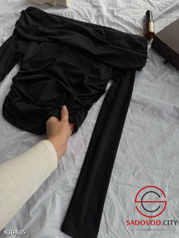 Кофта женская с открытыми плечами - Bruno фото 2