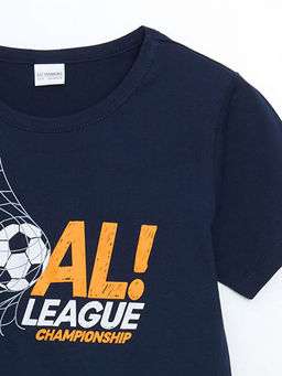 Bisiklet Yaka Erkek ?ocuk Pijama Tak?m?